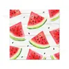 ZJ074-1 Servilleta de Papel Cuadrada de Sandía de Verano Decoración de Fruta para Fiesta Festiva Servilleta de Papel Desechable