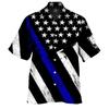 Comércio exterior transfronteiriço Direto da Fábrica camisa masculina de manga curta Dia da Independência nova tamanho grande cardigã masculino para a figura