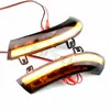 Adequado para Volkswagen Golf 5 Jetta Passat Sharan Luz amarela LED luz de seta sequencial para retrovisor