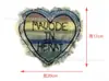 Denim Lavado Vintage Moda Bordado con Cuentas Parche de Cuentas Burbuja Pieza de Bordado Accesorios para Ropa Decoración de Bolso Parche Bordado
