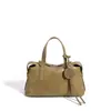 Diseño de Bolso de Mujer de Piel de Vaca de Primera Capa 2026, Bolso de Hombro, Bolso de Mano Nuevo Modelo de Piel Genuina de Nicho, Bolso de Axila, Bolso Baguette de Gama Alta