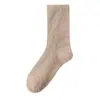 Calcetines Gruesos y Cálidos de Terciopelo de Visón para Mujer para Otoño e Invierno, Calcetines de Maternidad, Calcetines Largos para Dormir