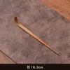 Colher de Bambu para Pó de Matcha, Mexedor de Chá de Bambu, Acessórios para Chá Kung Fu, Bambu Roxo para Cerimônia do Chá, Colher de Chá de Bambu Ameixa Atacado