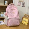 Mochila Azul Sal Marina Fresca Vitalidad Juvenil para Estudiantes de Secundaria y Preparatoria, Mochila de Dibujos Animados con Estrellas de Aspecto Moderno para Estudiantes de Preparatoria