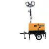 Torre de Iluminación de Rescate de Emergencia Montada en Remolque, Operación en Campo, Potencia Kubota 5kw, Iluminación Elevable, Potencia Deslumbrante