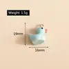 Explosões Transfronteiriças Acessórios de Resina DIY Brincos Pingente de Pato Fofo Simulation Colar Pingente para Bolsa Pulseira