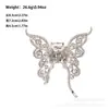 Accesorio para el Cabello Estilo Coreano Ins Pinza para Moño Completa de Diamante Mariposa Pinza para el Cabello Popular Transfronteriza Accesorio para el Cabello Mariposa Pinza para el Cabello