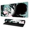 Fábrica de Mousepads Animação Bidimensional Série Hatsune Grande Anti-Derrapante para E-Sports Pad de Mesa para Meninos e Meninas Mousepad