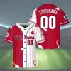 Uniformes de Beisebol Profissional Transfronteiriço Europeu e Americano, Uniformes de Softball, Uniformes de Beisebol de Jogo Americano, Chicago Cubs Personalizado