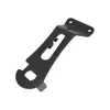 Adecuado para guardabarros delantero y trasero del patinete eléctrico KuKirinA1, guardabarros con luz trasera, accesorios de soporte izquierdo y derecho