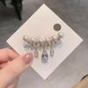 Moda coreana broche simples moda Pinos de franja de pérola cristal de imitação personalizado acessórios para blazer corsage de temperamento