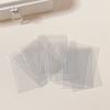 Coreia do Sul mini livro de folhas soltas com três furos acessórios universais substituição de conta manual núcleo 3 furos PVC transparente fosco armazenamento livro