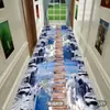Alfombra Larga de Pasillo Largo y Escaleras de Pasillo de Tres Dimensiones Emocionantes y Aterradoras Entrada a la Sala de Estar Mesa de Café Alfombrilla Alfombra de Mesita de Noche de Dormitorio