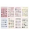 24 Adesivos de Vestir para Guarda-Roupa Mi Plus de Tamanho Grande, Adesivos Educacionais Divertidos para Crianças, Adesivos Simples de Vestir e Criar