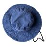 Chili tiburón ~ estilo neutro forma cóncava sombrero de pescador para niños sombrero de vaquero occidental retro sombrero para el sol para exteriores sombrero de cubo