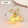 Serie de Faroles de la Torre Yueyang de Hunan Imanes Metálicos Luminosos para Refrigerador Mapa de la Torre Yueyang Atracciones Pegatinas Magnéticas Culturales y Creativas Venta al por mayor