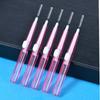 Cepillo Interdental Recto de Empuje-Tire con Cabezal Retráctil para Limpieza Ortodóntica de Espacios Dentales 1 Cepillo Interdental de Empuje-Tire a Granel