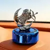 Difusor de Aroma para Carro Alimentado por Energia Solar, Purificador de Ar Automático Rotativo em Formato de Anjo, Remoção de Odores, Ornamento de Deusa com Aroma Leve de Cupido