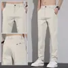 Calças Casuais Masculinas Hong Kong Primavera e Outono Slim Fit, Versátil, Moda 2026 High-End Business Cor Clara Tendência Marca Calças Longas