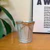 Listo para el Comercio Exterior, Cuerda de Cáñamo de Stock, Adorno de Tetera de Agua, Cubo de Estaño, Artesanías de Cabezal de Ducha, Decoración del Hogar, Tetera Pequeña de Tela de Cáñamo Estampada, Estaño