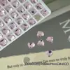 Pedras Strass K9 em Formato de Coração Plano para Nail Art, Pedras Strass Coloridas Super Brilhantes para Capinhas de Celular e Decorações de Unhas