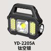 Lámpara de Camping Popular Solar de Tipo Cob Transfronteriza con Lente, Linterna USB, Luz de Campamento, Reflector, Portátil de Mano, Portátil