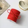 Decoración de Cordón Colgante de Gamuza, Cordón Rosa, Cuerda, Hilo, Cordón Trenzado de Piel de Ciervo, Cordón para Colgar Colgante de Piel de Vaca Blanca