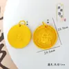 Vietnam Sha Jinwu Dios de la Riqueza Marca Redonda Ping An Colgante Cadena de Lana diy Accesorios de Cuerda Colgante Guofeng Joyería al por Mayor