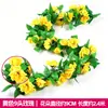 Fabricante de Enredaderas de Rosas Artificiales, Flores de Enredadera para Sala de Estar, Flores Falsas, Flores de Rosa Artificiales Transfronterizas, Decoración de Puerta de Rosas al por Mayor