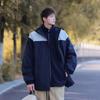 Jaqueta Três em Um Destacável Color Block Nasa para Homem, Nova Jaqueta Outdoor à Prova de Vento e Impermeável para Outono e Inverno