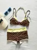 2026 Traje de Baño Sexy Transfronterizo de Estilo Europeo y Americano Más Vendido, Conjunto de Bikini de Lunares de Moda Falso de Dos Piezas