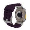 Adecuado para Apple Watch Ultra Generación 987654321 Explorer Patrón Mecánico Música Correa de Reloj de Silicona