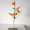Flores de Rosa Simuladas con Borde Enrollado para Hotel, Casa de Huéspedes, Decoración de Arreglo Floral de Escritorio para el Hogar, Materiales Florales para Fondo de Boda, Accesorios para Festivales