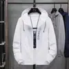 Ropa de Protección Solar para Hombre Vanex Chaqueta Ligera de Verano Chaqueta para la Piel Anti-UV con Capucha Transpirable Ropa para Hombre para Exteriores