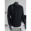 Camiseta de Manga Larga Pesada Moda Americana Primavera/Otoño 2026 Marca de Tendencia para Hombre Versátil Prenda Base Hombro Normal Ropa Hombre