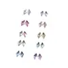 Rhinestones K9 con Forma de Diamante Imitación de Espalda Plana, Alternativa Popular a Swarovski, Accesorios de Rhinestone de Colores Irregulares de Tamaño Mini