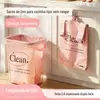 Saco de Lixo com Cordão Personalizado Sem Rasgos Lavanda Portátil Especial para Cozinha Sala de Estar Banheiro Espessado Não Quebra Facilmente