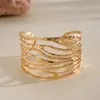 Pulseiras da Linha de Moda Transfronteiriça Europeia e Americana para Mulheres, Tendência, Único, Minimalista, Nicho, Estilo Cool, Design Aberto, Acessórios de Praia, Joias de Mão