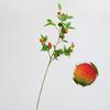Ramas de Frutas de Planta Verde Artificial de Gama Alta, Ramas de Árbol de Frutos de Mirto, Paisajismo de Jardinería, Escaparate de Tienda, Arreglo Floral para Decoración del Hogar