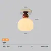 Luz de Teto para Corredor Aisle com Flores Simples Estilo Creme Popular para Varanda Entrada Luz Moderna Simples para Entrada