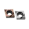 Hoja de Torneado Interno CNC CCGT060202-AS Forma de Diamante Herramienta de Torneado para Acero Inoxidable Aluminio