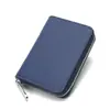 Melhor venda transfronteiriça Amazon nova mini carteira masculina padrão cruzado zíper curto porta-moedas uma geração de cabelo