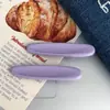 Presilha Oval Colorida, Presilha Fofa para Franja de Estudante, Cor Macaron, Versátil para Temporada de Viagens de Primavera, Acessórios de Cabelo, Novo Estilo