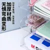 Estante de Almacenamiento para Escritorio de Oficina Caja de Almacenamiento en Capas para Archivos y Libros Estante de Almacenamiento con Clasificación por Materias para Estudiantes
