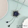 Cadena de Suéter de Estilo Coreano Más Vendida para Otoño e Invierno para Mujer, Collar Largo Simple con Colgante, Joyería de Alta Gama, Accesorios para Ropa, Accesorios