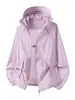 Ropa de protección solar a juego para pareja para exteriores para hombres y mujeres, chaqueta de verano para la piel, cortavientos deportivo con protección UV, chaqueta fina