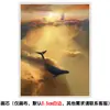 Pinturas Decorativas para Sala de Estar Transfronterizas, Arte en Lienzo Pintado en Spray sin Marco, Pósters de Películas de Anime, Impresiones en Lienzo para Estudio y Comedor, Hecho a Medida