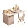 Mesa Estudante Casa Quarto Mesa de Computador Mesa de Trabalho Mesa Simples Mesa de Maquiagem para Meninas Mesa de Estudo Mesa de Escritório para Escrever