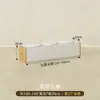 Taburete de Cambio de Zapatos de Papel de Dieciocho Banco Plegable Retráctil para el Final de la Cama Apilable Creativo Multifuncional para el Hogar Taburete Bajo