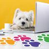 CA020 Mascota Perro Cachorro Garra de Perro Hueso Ambiente Disposición Mantel Desechable Mantel de Papel